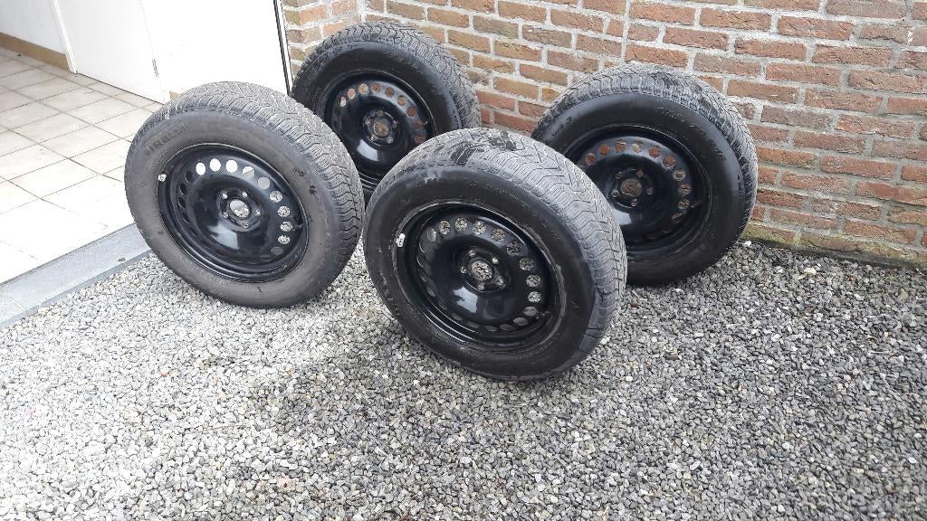 autowielen Opel Mokka, Auto-onderdelen, Ophalen, Gebruikt, 16 inch, Banden en Velgen