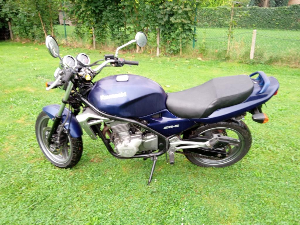 Te koop  Kawasaki er5 dubbele schijfrem vooraan schijfrem ac, Motoren, Motoren | Kawasaki, 2 cilinders, Particulier, Meer dan 35 kW