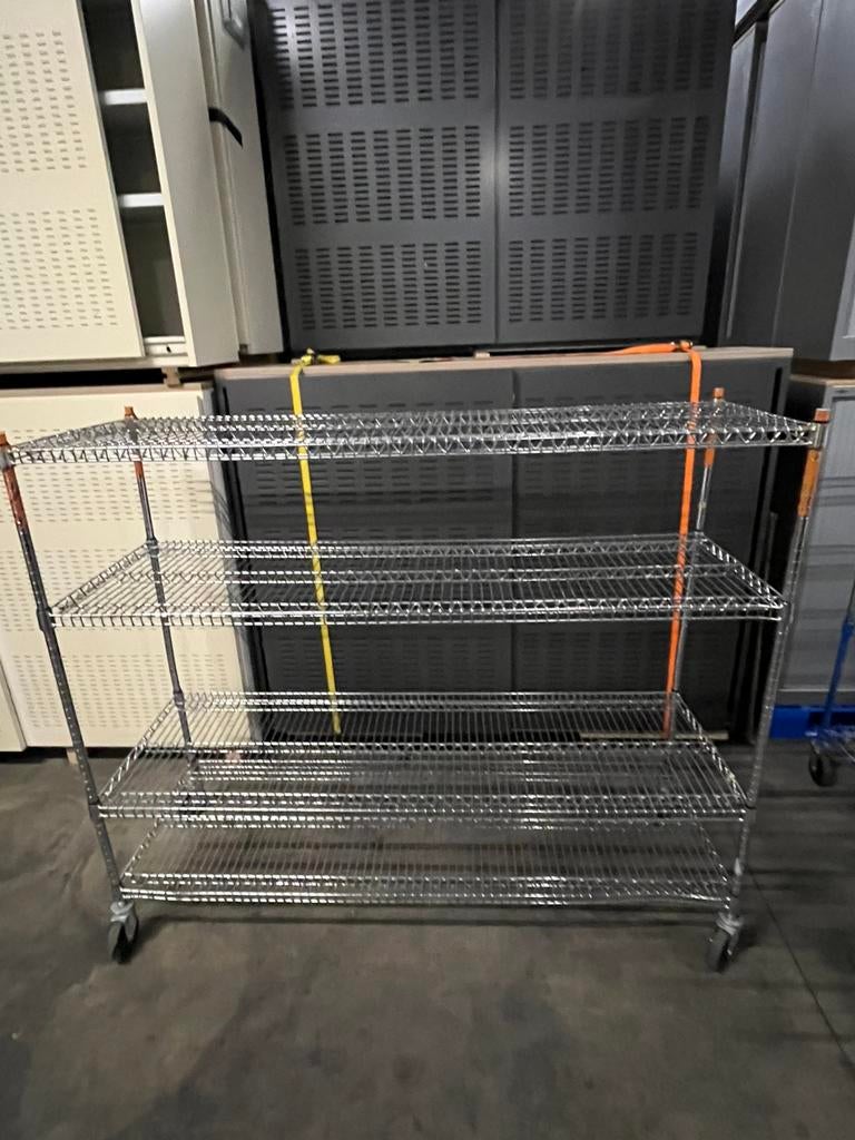 5 DRAADREKKEN OP ZWENKWIELEN/ REKKEN, Doe-het-zelf en Bouw, Ophalen, Gebruikt