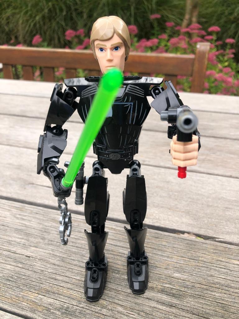 Lego Star Wars 75110: Luke Skywalker, Ophalen of Verzenden, Zo goed als nieuw, Actiefiguurtje