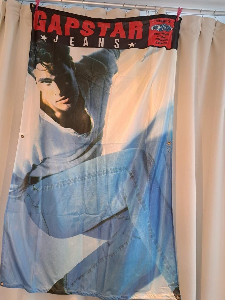 Gapstar 2 spandoeken reclame, Ophalen of Verzenden, Gebruikt
