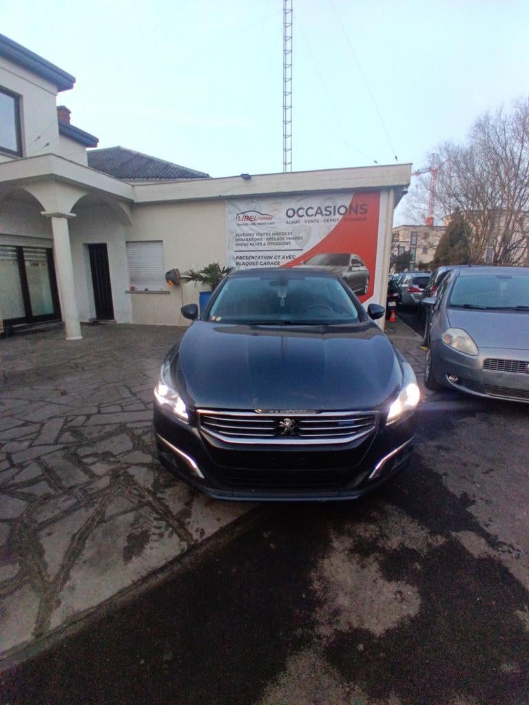 PEUGEOT 508 AUTOMAAT 2L HDI, Auto's, Peugeot, 4 deurs, Euro 6, 4 cilinders, Blauw