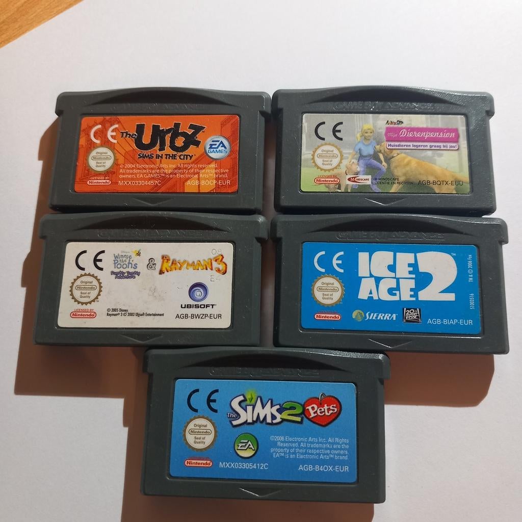 Lot Nintendo gameboy advance, Games en Spelcomputers, Games | Nintendo Game Boy, Ophalen of Verzenden, Zo goed als nieuw
