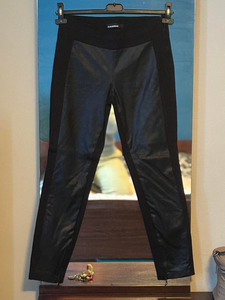 Mooie zwarte broek van Cambio (40)., Cambio, Zwart, Zo goed als nieuw, Lang