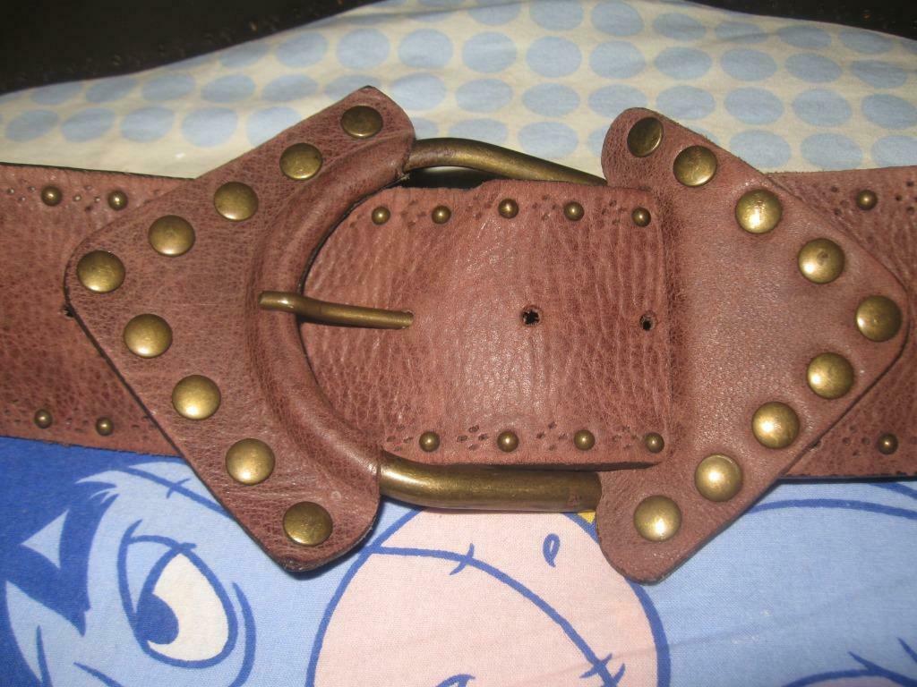 Damesriem Beauregard,100cm, Cuir véritable, Enlèvement ou Envoi, 90 à 100 cm, Brun