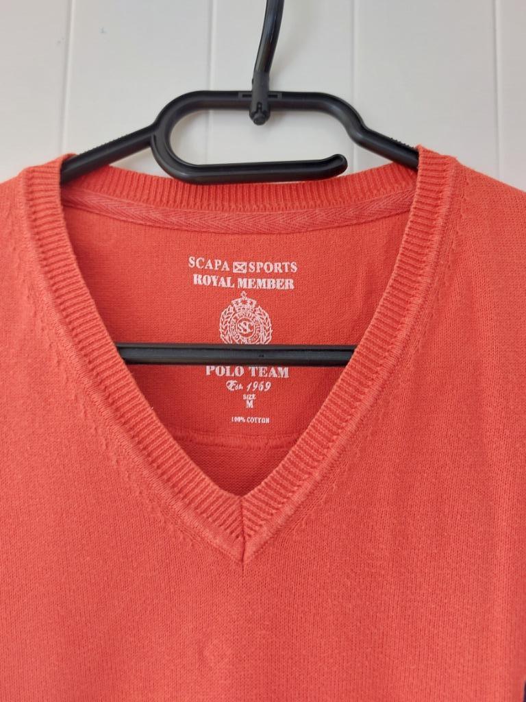 Scapa trui rood/oranje maat M, Maat 48/50 (M), Ophalen of Verzenden, Zo goed als nieuw, Rood