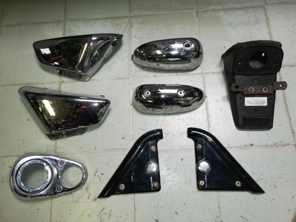 daelim vt 125 plastic onderdelen, Ophalen of Verzenden, Gebruikt