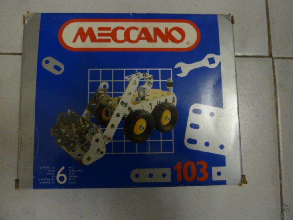 MECCANO Starter Bulldozer Boîte 103 6 ans+, Enlèvement ou Envoi, Comme neuf, Construction