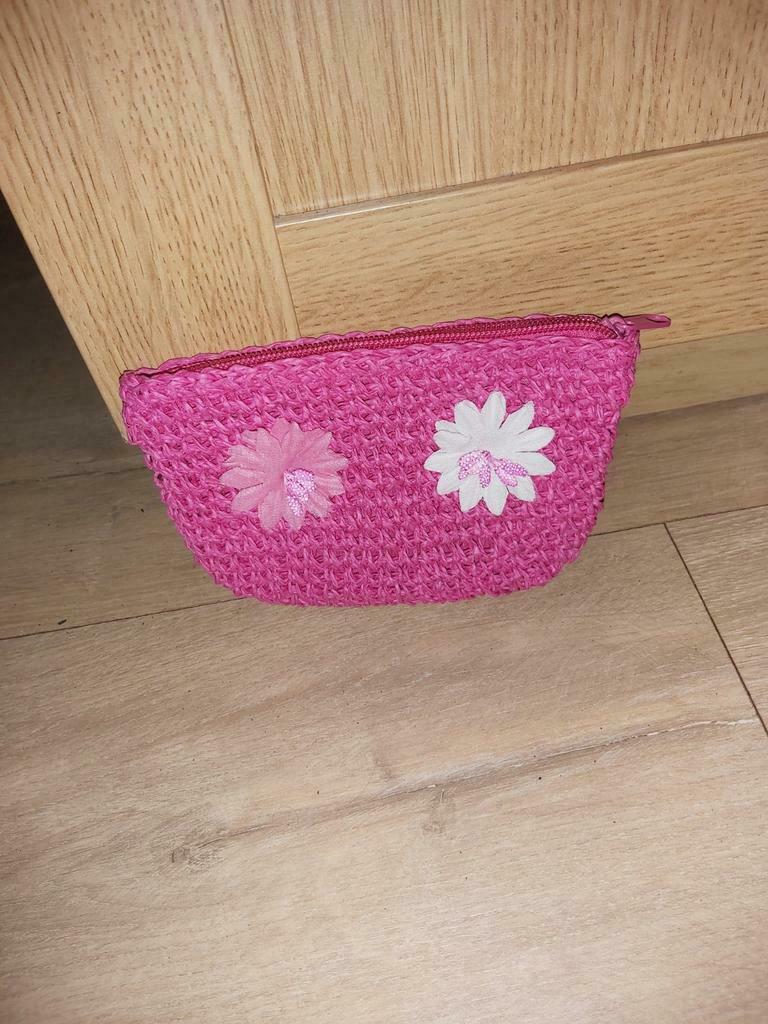 Roze make-up tasje, Handtassen en Accessoires, Ophalen, Zo goed als nieuw