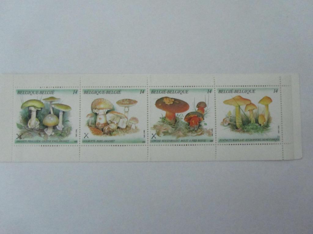POSTZEGELS BELGIE 1991 PADDESTOELEN BOEKJE AFGEPRIJSD, Postzegels en Munten, Ophalen of Verzenden, Zonder stempel, Postfris, Postfris