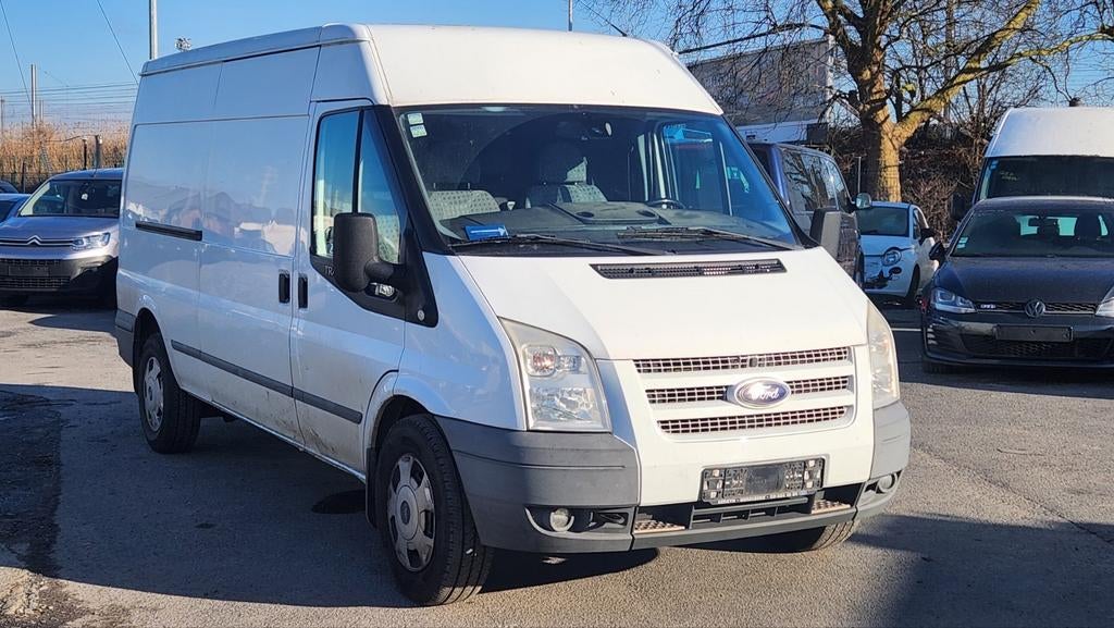 Ford Transit **2013**2.2D**NIEUWSTAAT!*AIRCO*EURO5*BTW Excl., Auto's, Bestelwagens en Lichte vracht, Euro 5, Stof, Zwart, 4 cilinders