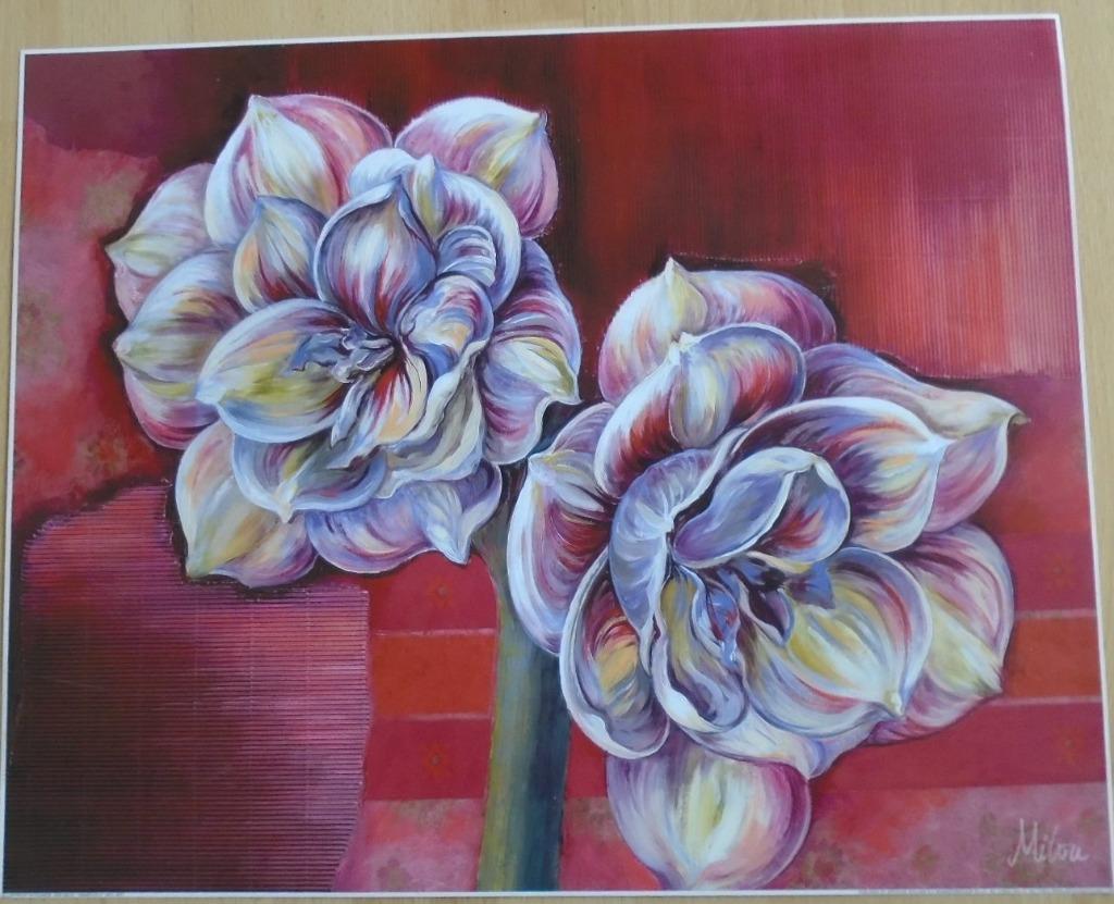 POSTER DIVERSE BLOEMEN 50X40 CM SPECIAAL 9 stuks NIEUW.  Leu, Huis en Inrichting, Ophalen of Verzenden, Nieuw, 50 tot 75 cm, Foto of Poster