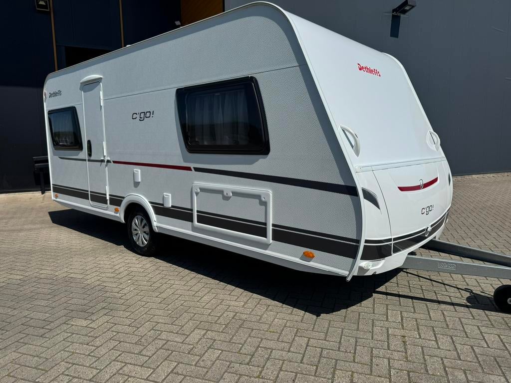Dethleffs 495 FR c go 2025 (nieuw), Caravans en Kamperen, Rondzit, Frans bed, Bedrijf, Ringverwarming