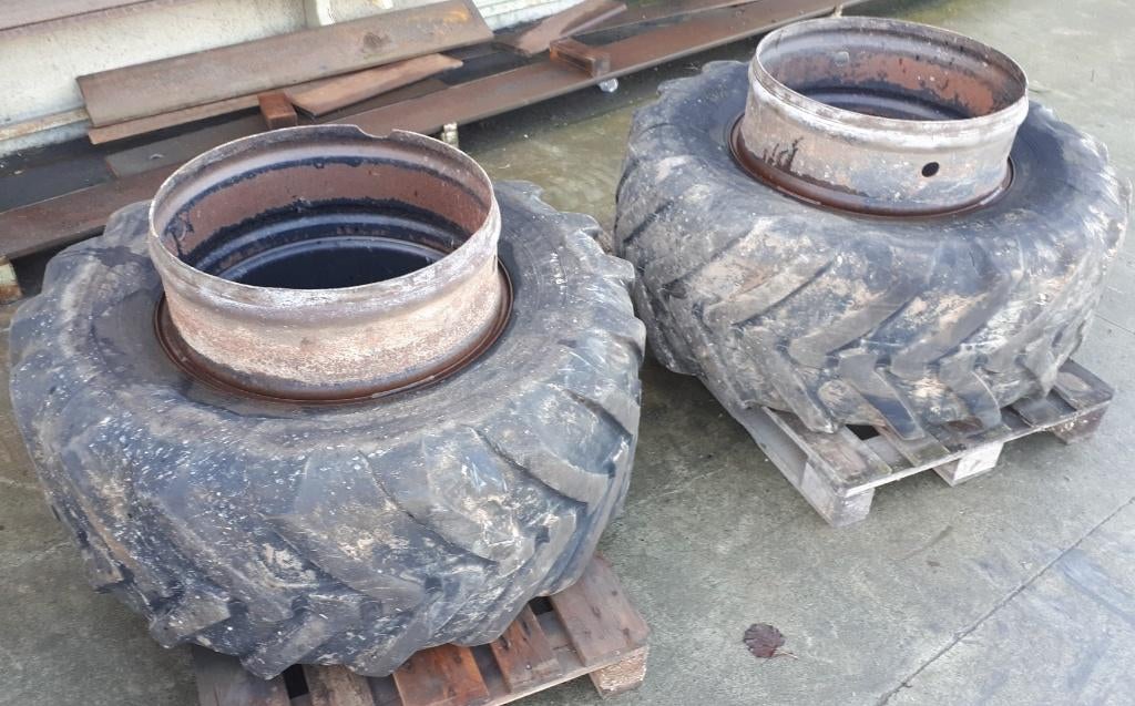 Jumellage 460/70R24, Enlèvement