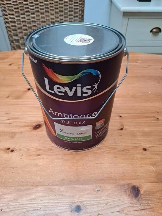 Levi's verf 5 L Nieuwe Nieuwe, Doe-het-zelf en Bouw, Verf, Beits en Lak, Ophalen, Zo goed als nieuw