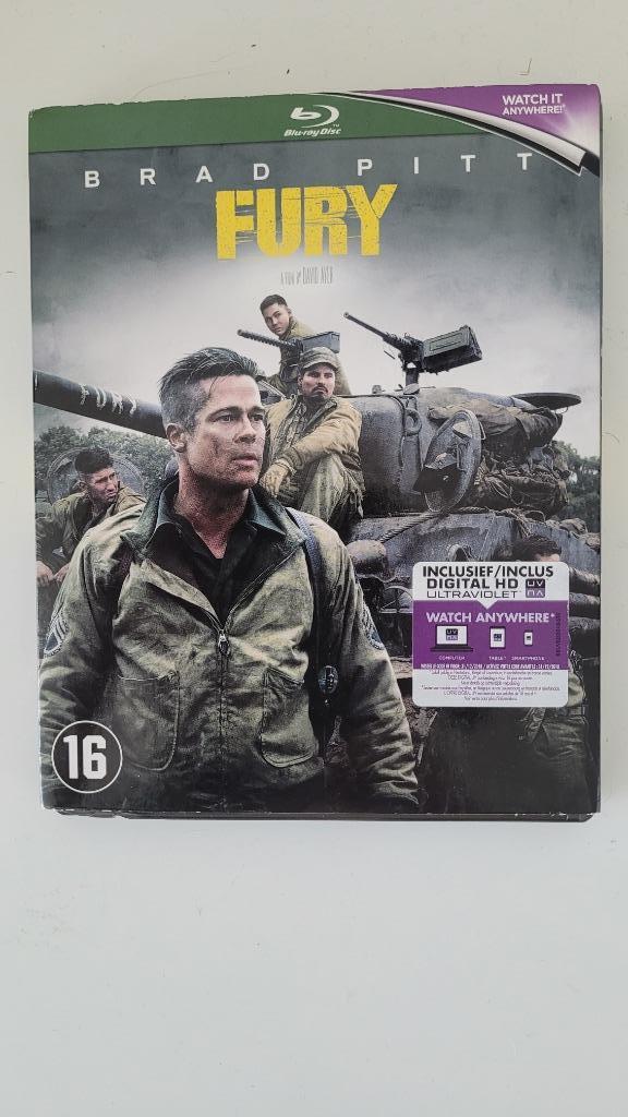 NIEUW Blu-ray Fury, Ophalen of Verzenden, Nieuw in verpakking, Actie