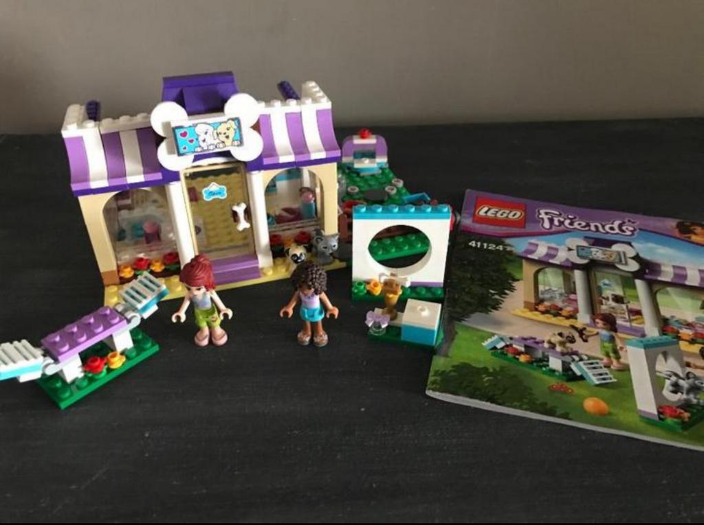 Lego Friends puppy opvang 41124, Ophalen of Verzenden, Zo goed als nieuw, Lego