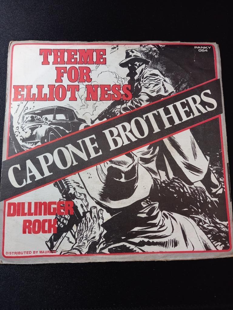 Capone Brothers – Theme For Elliot Ness " Popcorn ", Enlèvement ou Envoi, Single, Comme neuf, Autres genres