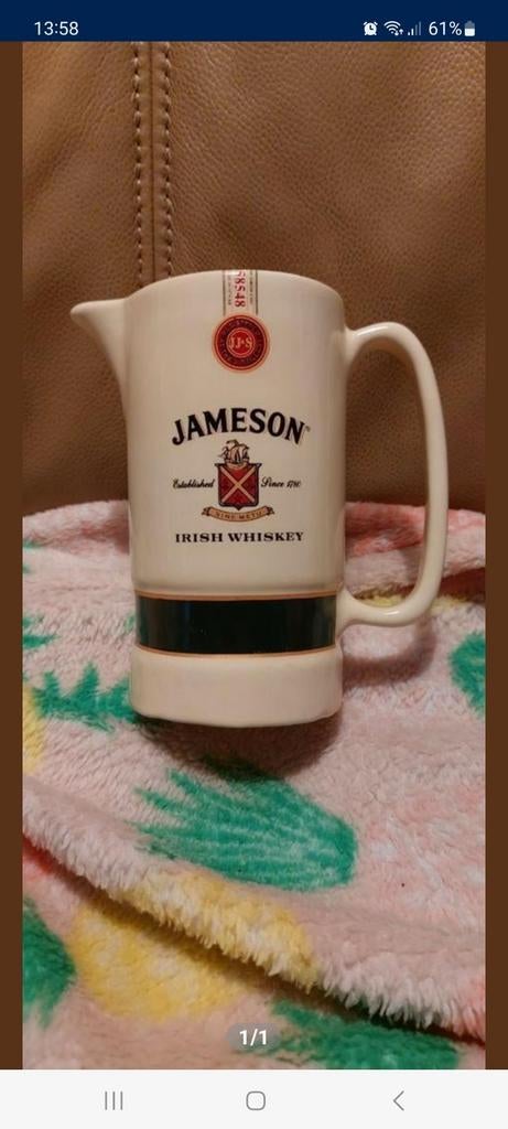 Pot cruche jameson neuf, Collections, Enlèvement ou Envoi, Comme neuf