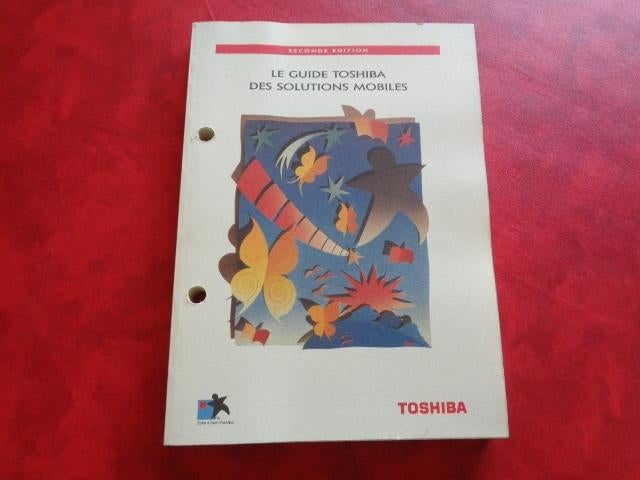 Livre Le guide Toshiba des solutions Mobiles vintage, Envoi, Utilisé