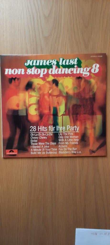 James Last, Nob stop dancing 8, Ophalen of Verzenden, Zo goed als nieuw