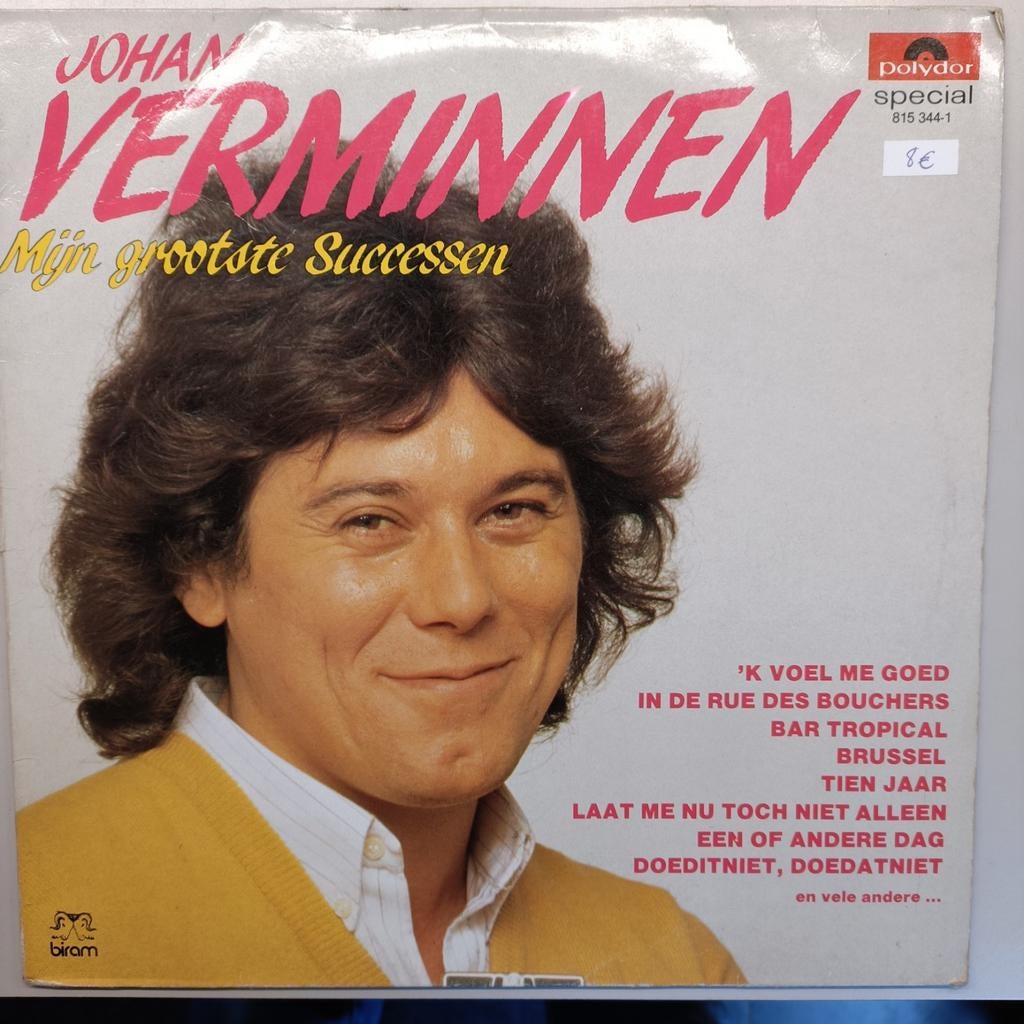 Lp Johan Verminnen - Mijn Grootste Successen, Ophalen