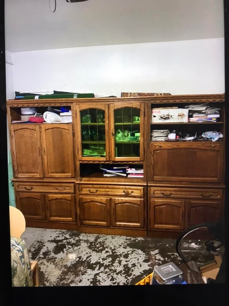 Meubele tv - buffet vitrine gratis, Maison & Meubles, Enlèvement ou Envoi, Comme neuf