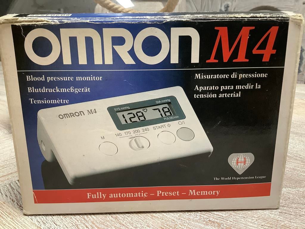 Bloeddrukmeter Omran M4, Elektronische apparatuur, Ophalen, Gebruikt