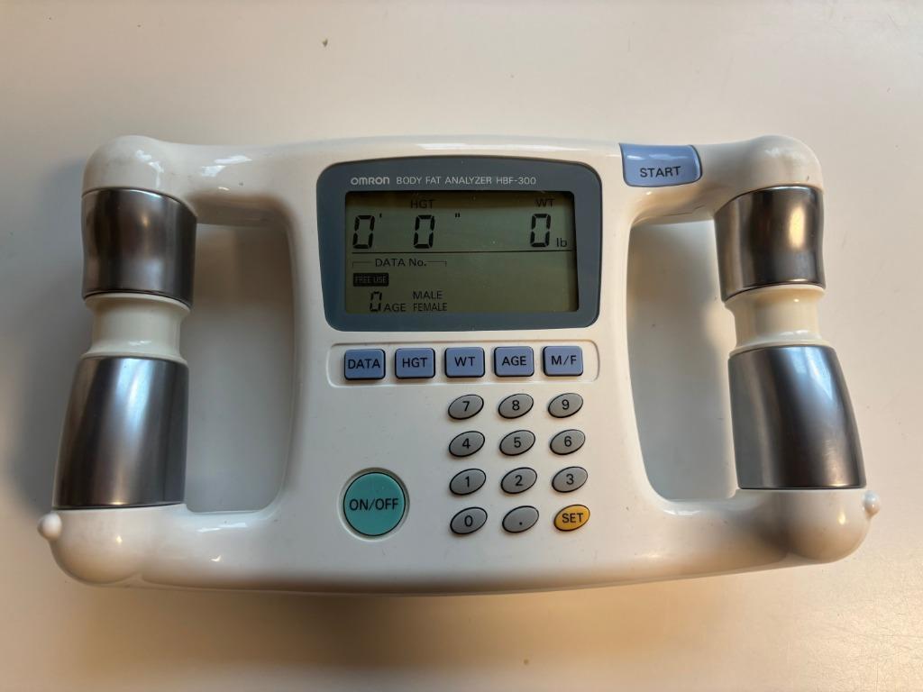 Omron professionele lichaamsvetmeter HBF300, Elektronische apparatuur, Ophalen of Verzenden, Zo goed als nieuw, Overige typen