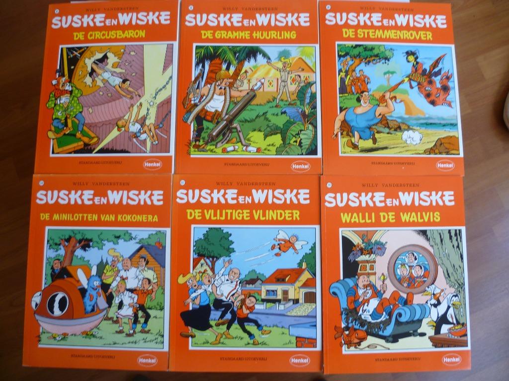 S&W COMPLETE SET RECLAME UITGAVEN VAN HENKEL UIT 1995, Enlèvement ou Envoi, Willy Vandersteen, Série complète ou Série, Comme neuf