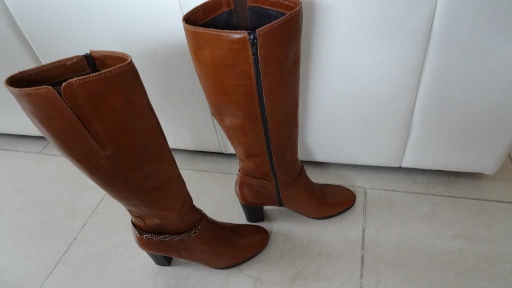 LAARZEN MAAT 38, Kleding | Dames, Hoge laarzen, Overige kleuren, Ophalen of Verzenden, Zo goed als nieuw