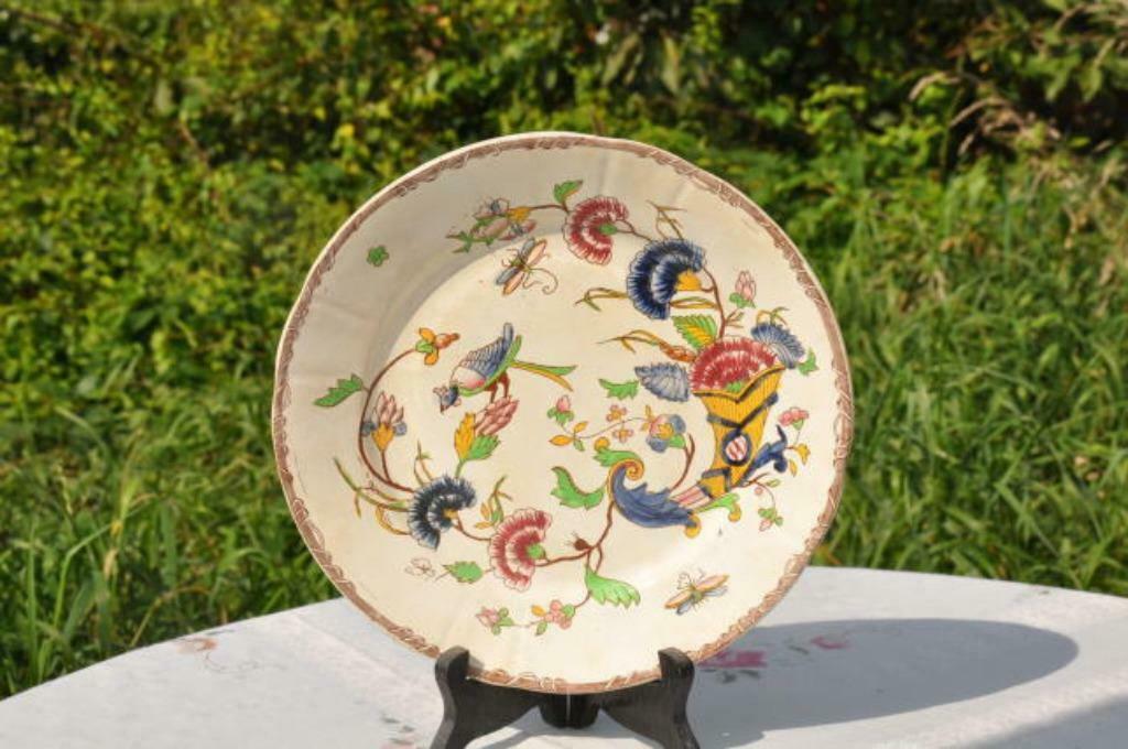 §  assiette nimy decor corne d'abondance, Antiquités & Art, Enlèvement ou Envoi