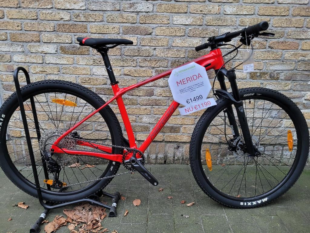 MERIDA Big Nine Limited 43cm M 2023 Glossy Race Red, Vering, Nieuw, Minder dan 49 cm, Ophalen