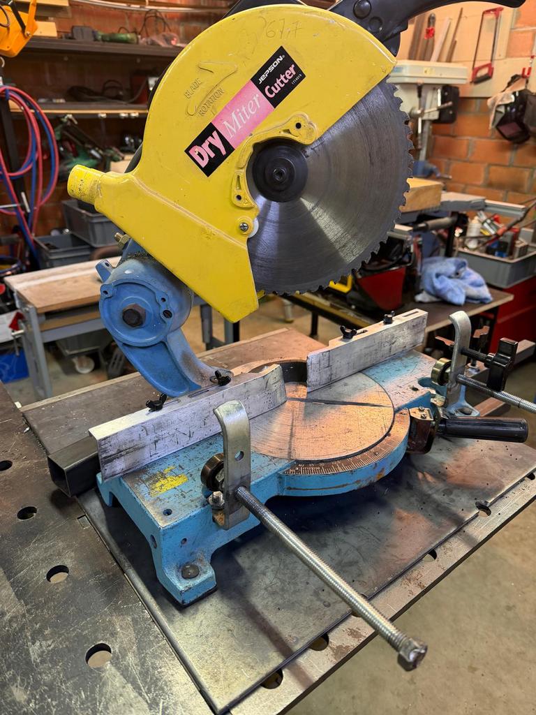 JEPSON DRY CUTTER, Doe-het-zelf en Bouw, Gereedschap | Zaagmachines, Ophalen, Gebruikt, 70 mm of meer, Afkortzaag