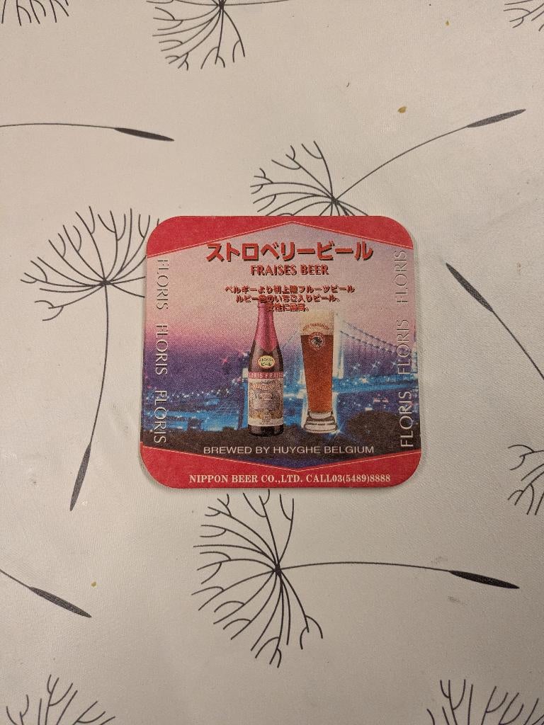 Fraises beer, Verzamelen, Ophalen of Verzenden, Zo goed als nieuw, Viltje(s)