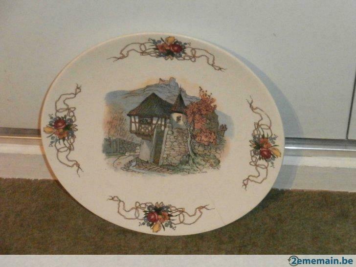 assiette origine Obernai & Sarreguemines, Antiek en Kunst, Ophalen
