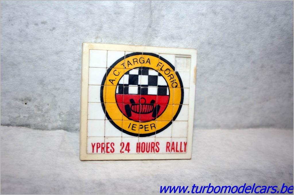Schuifpuzzel Ypres 24 hours rally, Enlèvement ou Envoi, Comme neuf, Voitures