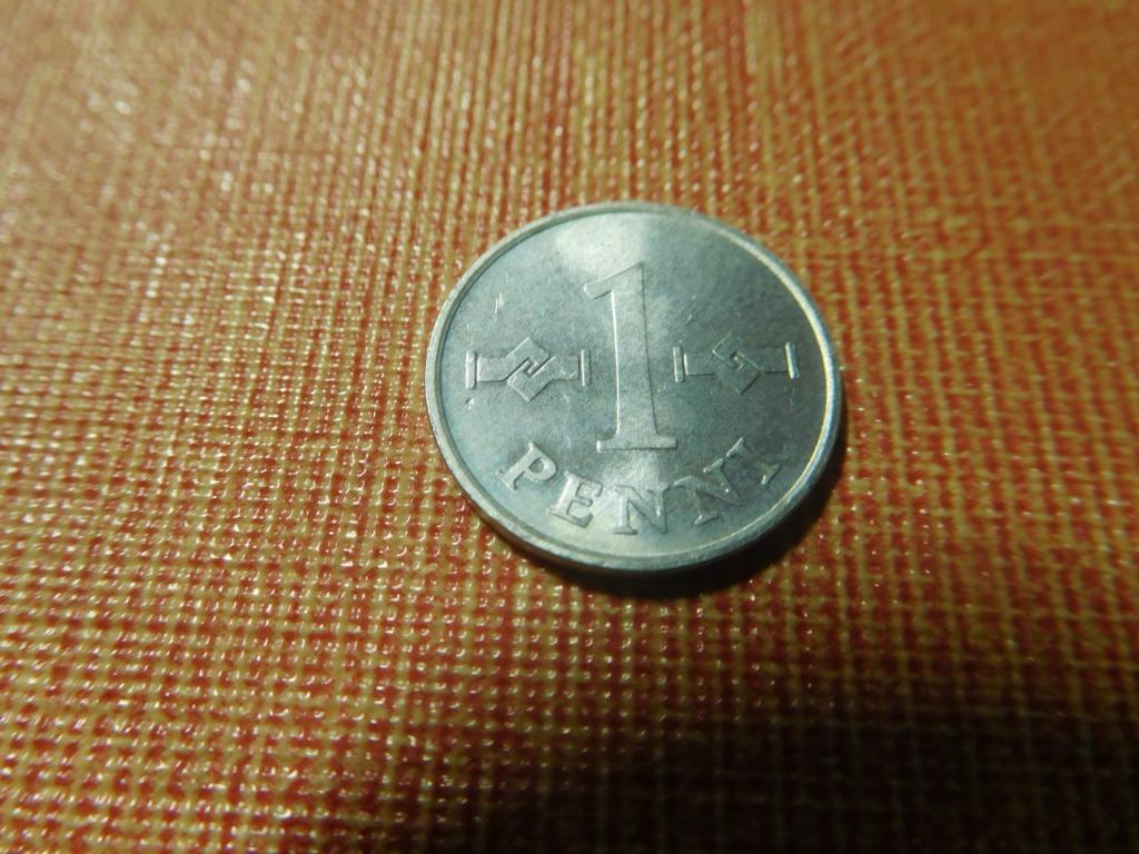 1 penni de Finlande de 1976, Enlèvement ou Envoi