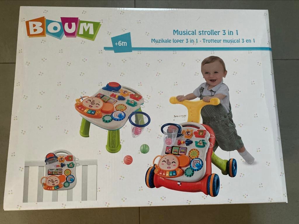 Muzikale looptrainer 3 in 1, Ophalen, Gebruikt
