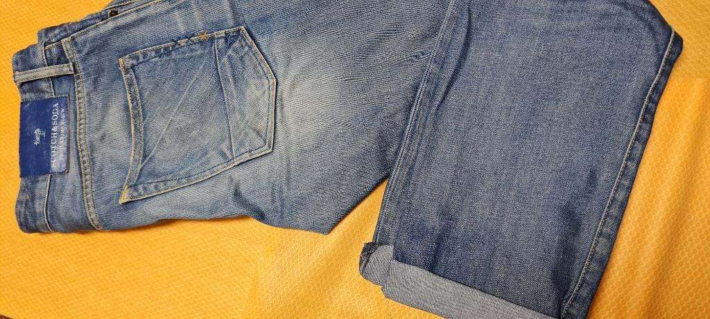 Jeansbroek ,Heren - Scotch & Soda W33/L32, Enlèvement, W33 - W34 (confection 48/50), Porté, Bleu