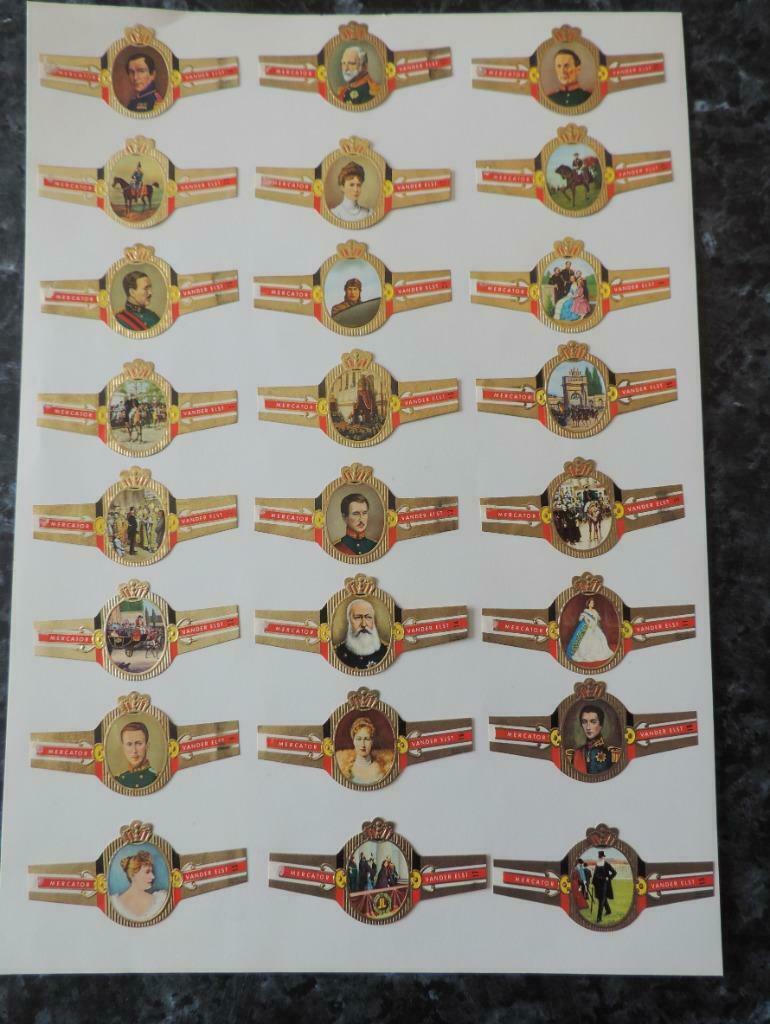 Verzameling sigarenbandjes, Verzamelen, Rookartikelen, Aanstekers en Luciferdoosjes, Ophalen of Verzenden, Sigarenbandjes