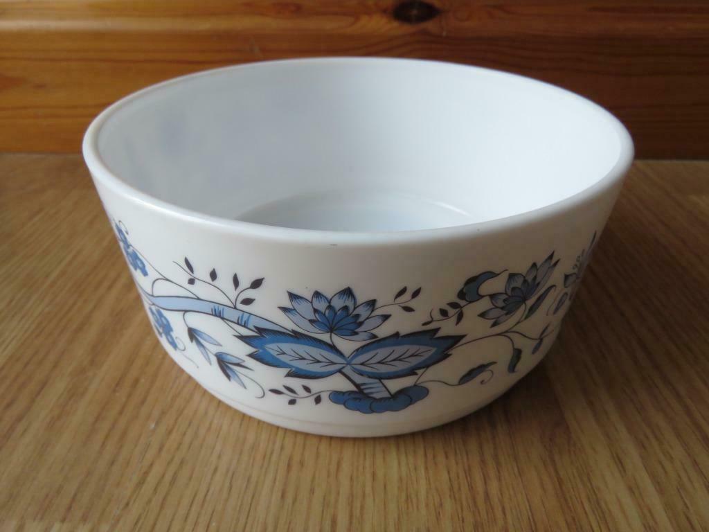 vintage arcopal bol moyen motifs aster bleu, Ophalen of Verzenden, Nieuw, Kom(men)