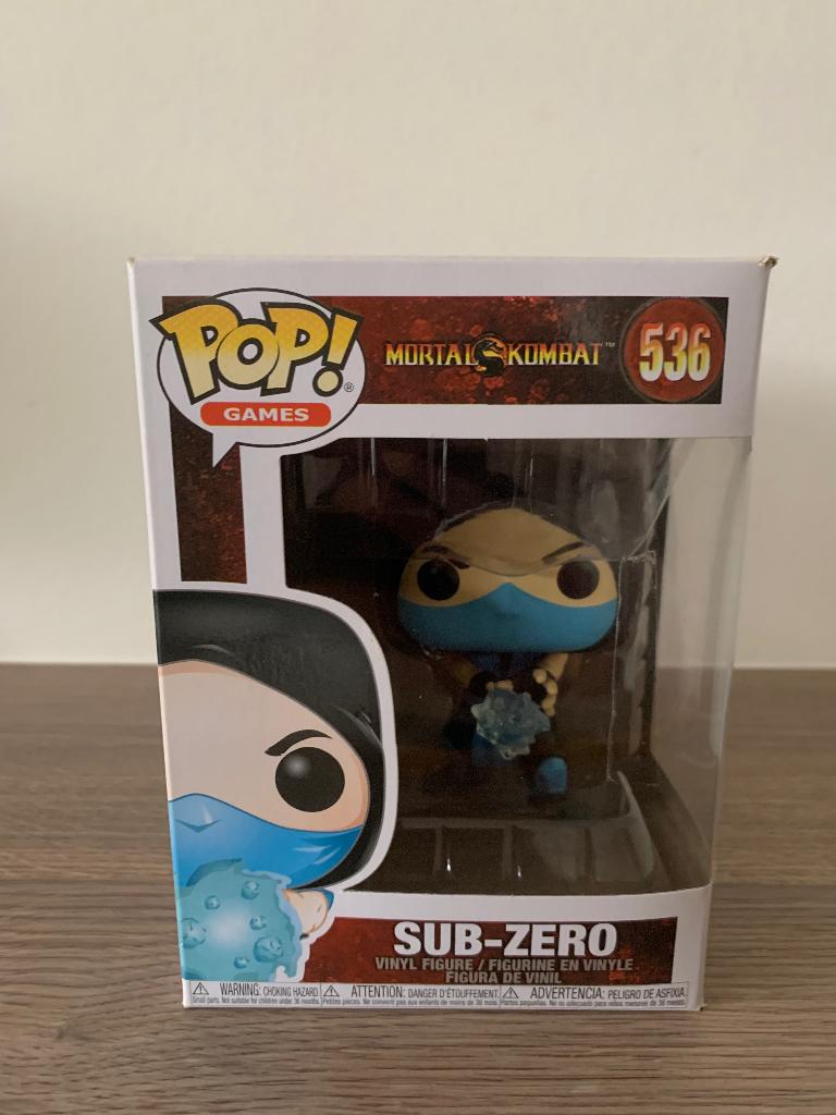 Funko POP! Games - Mortal Kombat - Sub-Zero #536, Ophalen of Verzenden, Nieuw