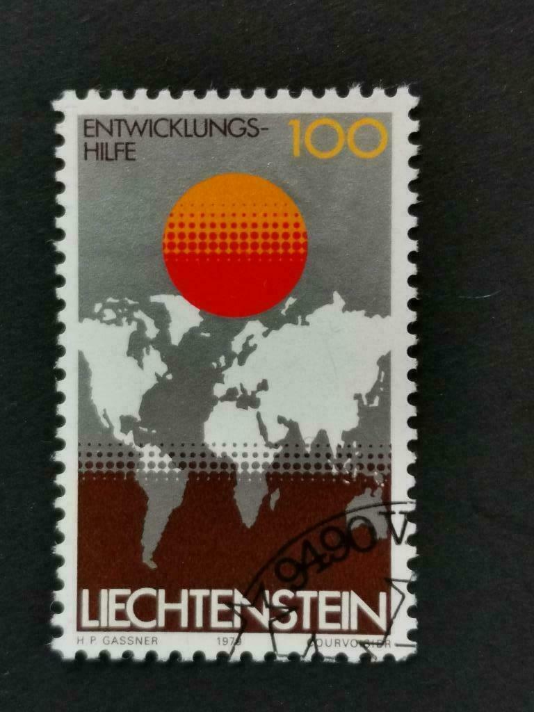 Liechtenstein 1979, Envoi, Affranchi