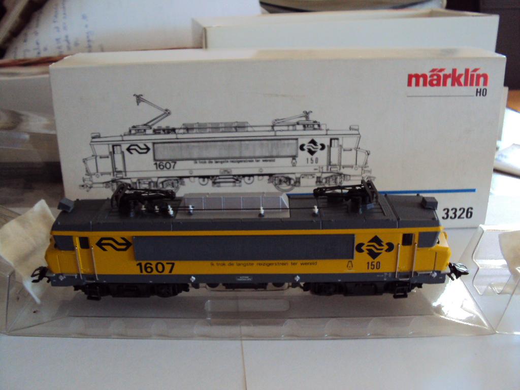 marklin H0 set  NS ICR 1 dig loc 3326  7wagons colector item, Enlèvement ou Envoi, Courant alternatif, Comme neuf, NS
