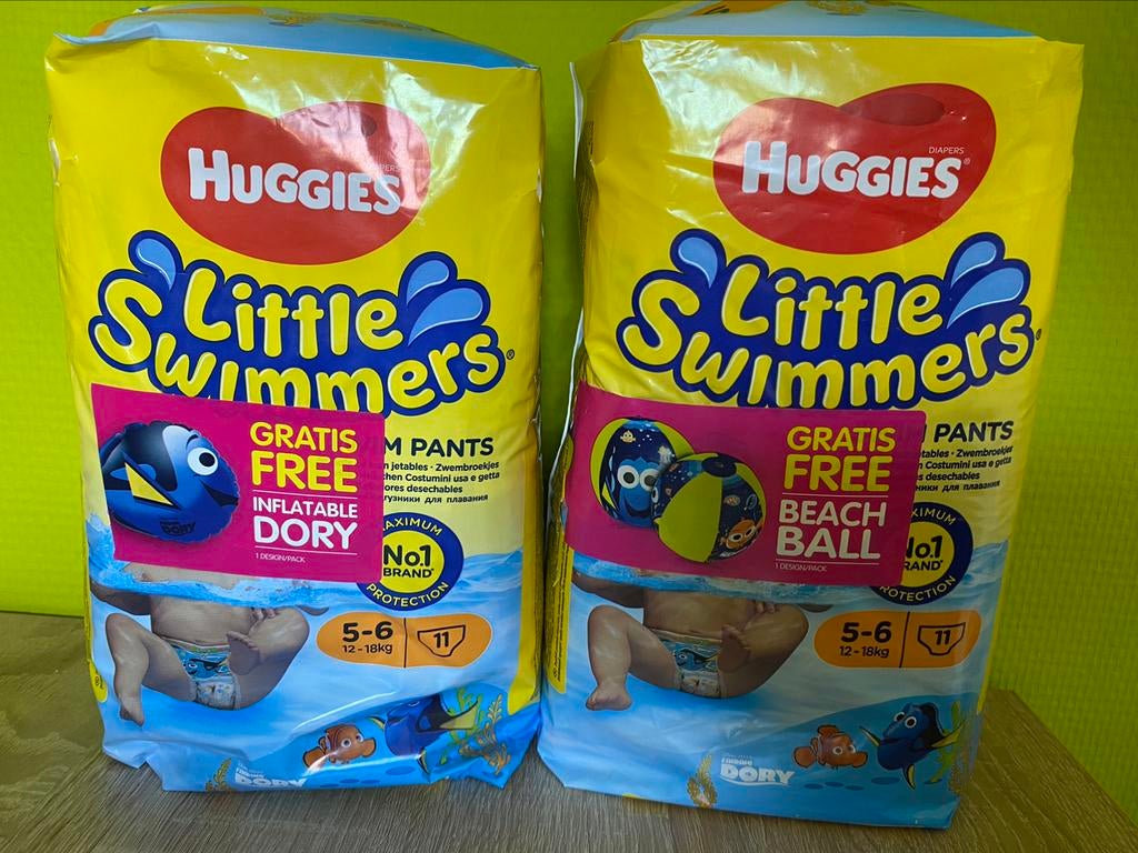 Zwemluiers Huggies (22 stuks), Ophalen