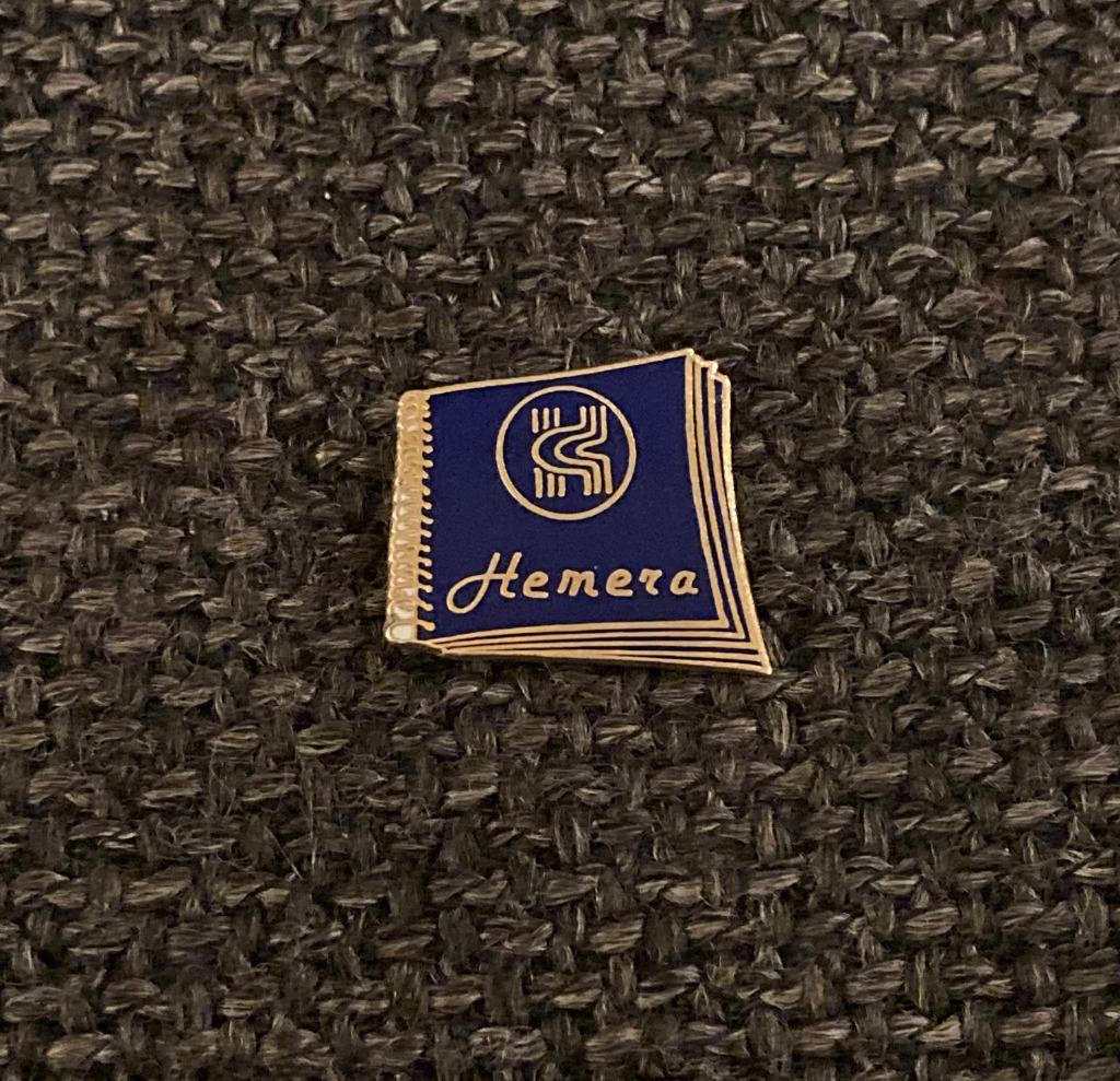 PIN - HEMERA, Envoi, Utilisé, Autres sujets/thèmes, Insigne ou Pin's