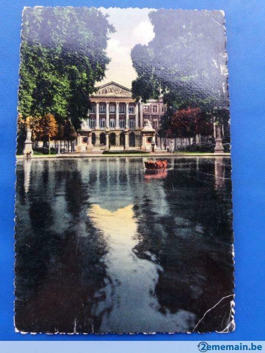 carte postale Bruxelles parc de Bruxelles