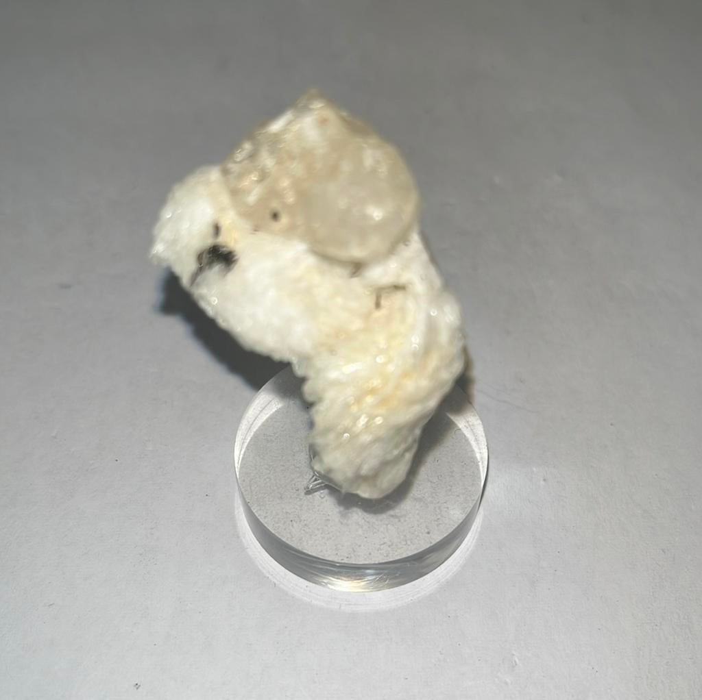 Chalcedoon groeivorm op voetje - 25gram - 53mm x 30mm, Ophalen of Verzenden, Mineraal