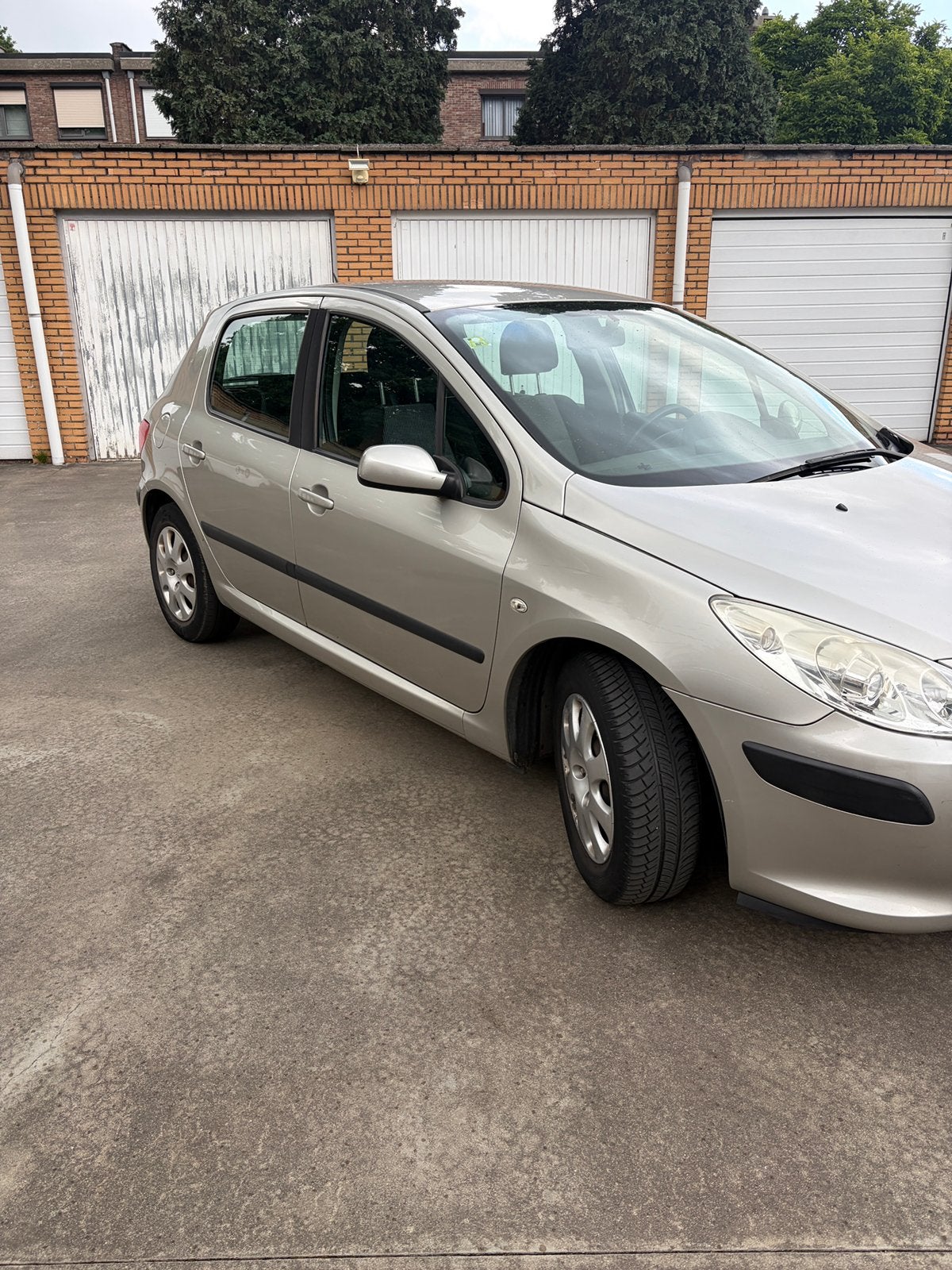Peugeot 307 - bj 2006, Zwart, Handgeschakeld, 5 deurs, Zilver of Grijs